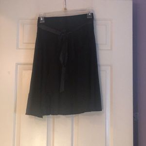 Black formal skirt